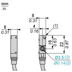 Индуктивный датчик Telemecanique XS7J1A1PBL2