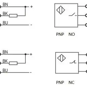 Индуктивный датчик LANBAO LR12XCN04DPCG