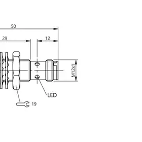 Индуктивный датчик Balluff BES M12ME-PSC80E-S04G-W08