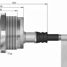 Индуктивный датчик СЕНСОР ДВИ-М30-34С-1130-Х.2