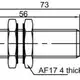 Индуктивный датчик расстояния LANBAO LR12XCF02LIM-E2