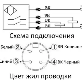 Индуктивный датчик для клапанов EMA Electronics IV0005