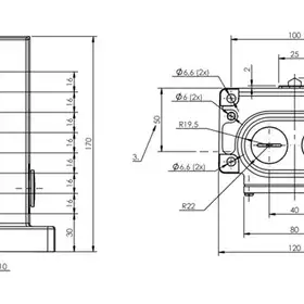 Блочный выключатель Balluff BNS 813-D08-D16-100-22-08
