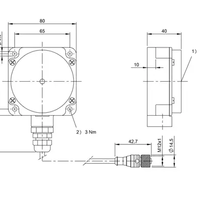 RFID головка чтения/записи Balluff BIS C-315-PU1-10