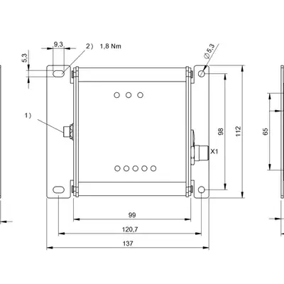 Блок обработки RFID Balluff BIS M-620-067-A01-04-S92