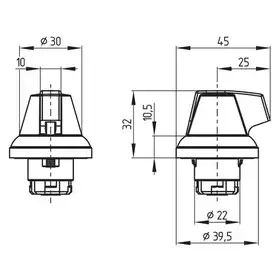 Селекторный переключатель Schmersal RWT21
