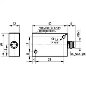 Индуктивный датчик ТЕКО ISBm IC28B-31P-3,5-LZS402