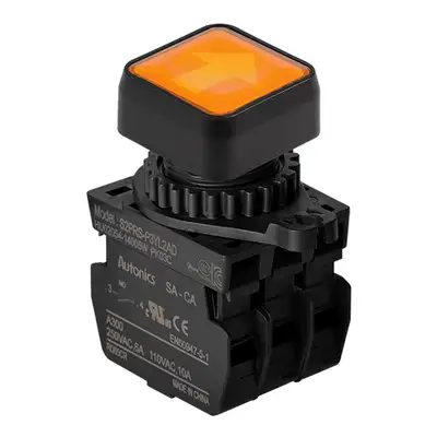 Кнопочный выключатель Autonics S2PRS-P3YL2ALM