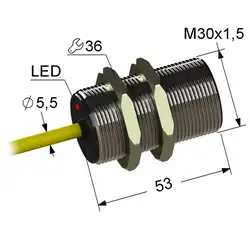 Индуктивный датчик Мега-К VB2-30M53-10B61-K