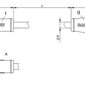 Соединительный кабель Balluff BCC A324-A314-30-304-VX44W6-350