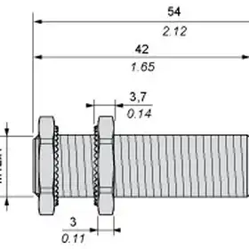 Индуктивный датчик Telemecanique XS612B1PBL5