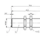 Емкостной датчик Balluff BCS M18B4N1-POC80D-EP02