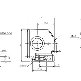Блочный выключатель Balluff BNS 813-B03-D12-72-10-01