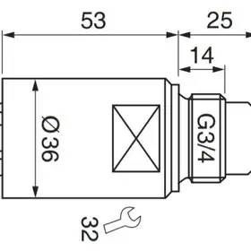 Емкостной датчик уровня EGE-Elektronik KGMR 107 GSP