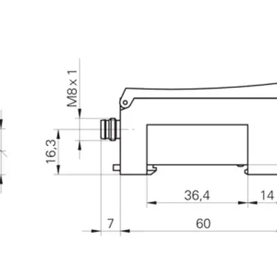 Усилитель для оптоволоконных датчиков Baumer FVDK 12P6410/S35A
