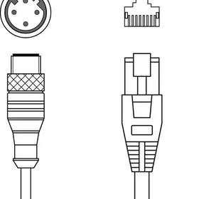 Соединительный кабель Leuze Electronic KSS ET-M12-4A-RJ45-A-P7-050