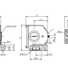 Блочный выключатель Balluff BNS 813-B06-L12-72-10-01