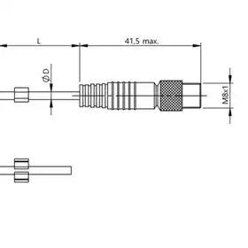 Магнитный датчик для цилиндра Balluff BMF 204K-PS-C-2A-SA2-S49-00,3