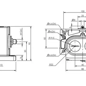 Блочный выключатель Balluff BNS 819-D04-R12-100-10-FD-S4R-I