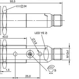 Оптический датчик Balluff BOS 18KW-NA-1TB-S4-C