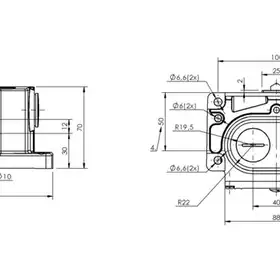 Блочный выключатель Balluff BNS 813-D02-D12-100-10-01-FD