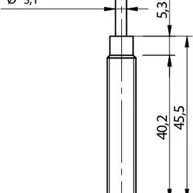 Индуктивный датчик DATASENSING AE1/CP-3A