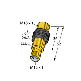 Индуктивный датчик TURCK NI12U-S18-AN6X-H1141