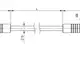 Соединительный кабель Balluff BCC W313-W313-30-300-TW0334-006