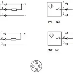 Индуктивный датчик LANBAO LR16XBF02DNCB-E2