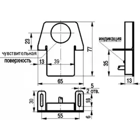 Индуктивный датчик ТЕКО ISB M5A-32P-10-LZ
