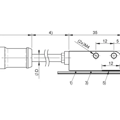 Магнитный энкодер Balluff BML-S1F1-A62Z-M310-90-KA00,3-S284