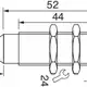 Индуктивный датчик EGE-Elektronik IGMP 08 GSP