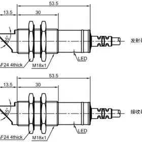 Оптический датчик LANBAO PR18G-TM10DNO