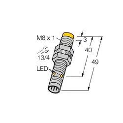 Индуктивный датчик TURCK NI3-EG08-AN6X-V1131