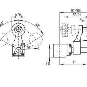 Kонцевой выключатель Schmersal ML441-11Y-M20
