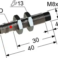 Индуктивный датчик Мега-К PS2-08M40-4N11-C3