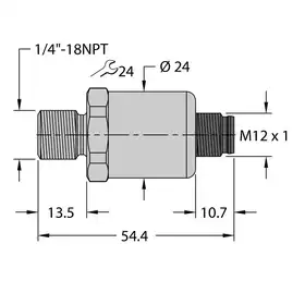 Датчик давления TURCK PT1R-1103-U3-H1143