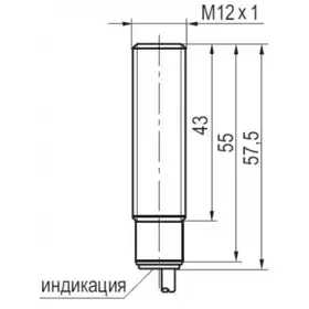 Индуктивный датчик ТЕКО ISB A2A-31P-4F-LZ