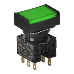 Кнопочный выключатель Autonics S16PRT-H2G2C