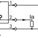 Индуктивный датчик расстояния LANBAO LE80XZSN50LUM-D