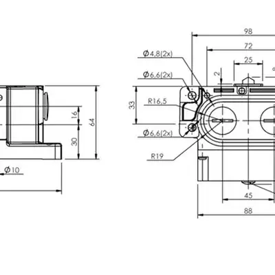 Блочный выключатель Balluff BNS 819-D02-D16-62-10-FD