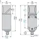 Индуктивный датчик безопасности Telemecanique XS8C4A1PCM12