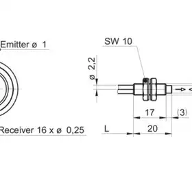 Оптоволоконный кабель Baumer FCE 200C1Y00