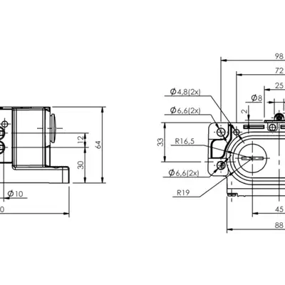 Блочный выключатель Balluff BNS 819-D02-L12-62-10