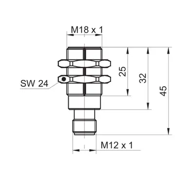Магнитный датчик угловых перемещений Baumer MDRM 18I9524/S14C270
