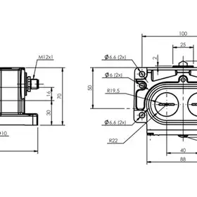 Блочный выключатель Balluff BNS 819-D02-D16-100-10-FD-S4R-I