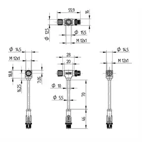 Соединительный кабель Wenglor ZC4G001