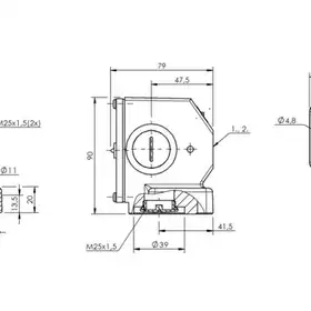Блочный выключатель Balluff BNS 816-B04-PA-12-605-11