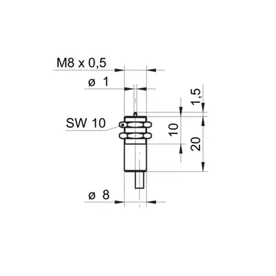 Прецизионный механический переключатель Baumer MY-COM B75/80