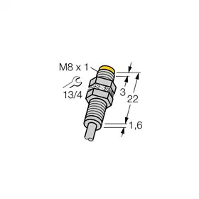 Индуктивный датчик TURCK NI3-EG08K-Y1